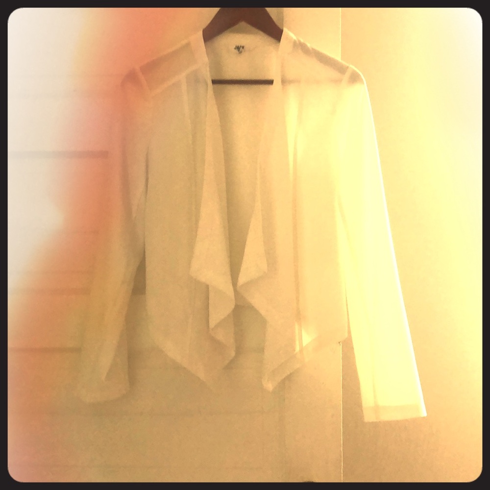 Lightweight White Blazer